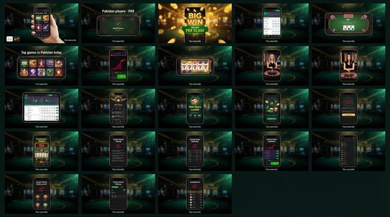 Main screen of lucky167 bet page for PK players